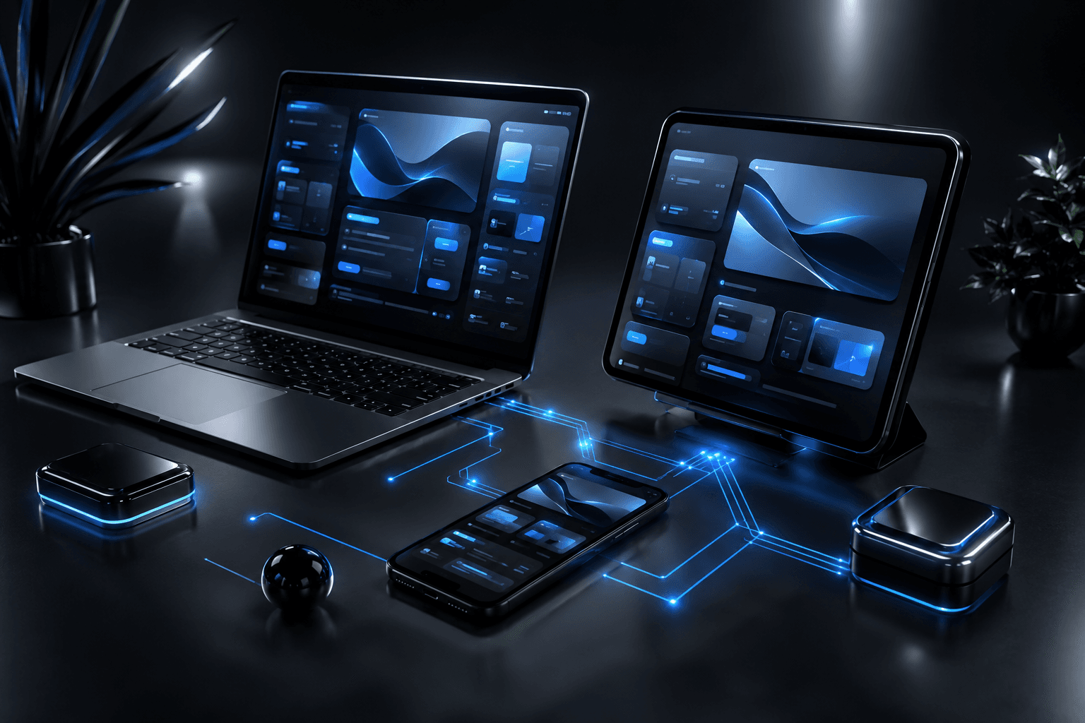 Custom Web & Mobile Apps digital product system