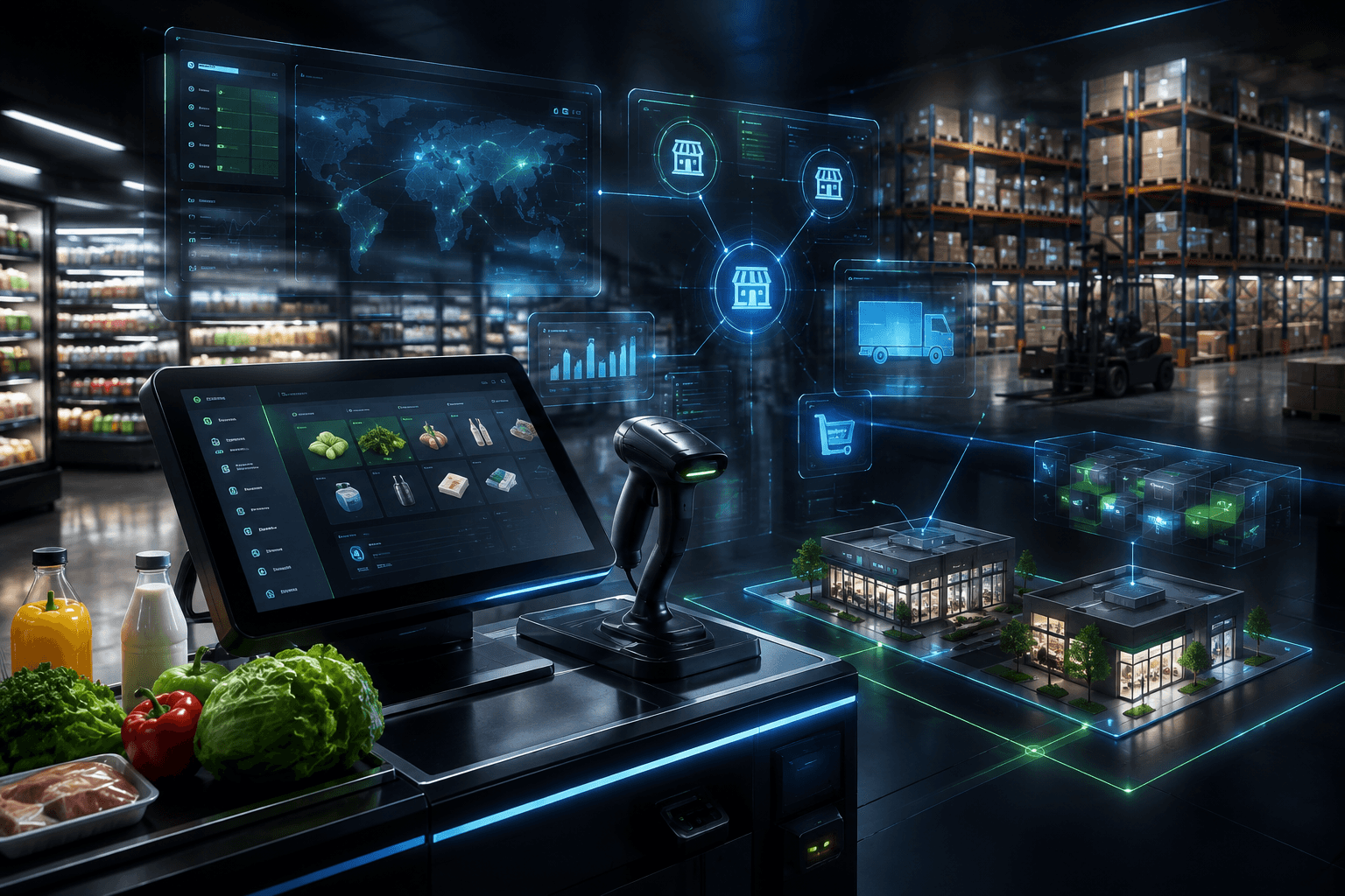 Retail & Supermarket Systems digital product system